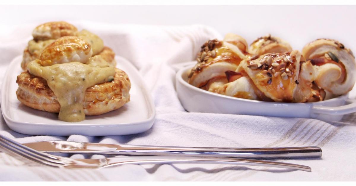 Vol-au-vent de courgette e camarão de Amorplacozinha ...