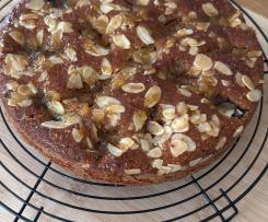 Tarte de figos e amêndoa