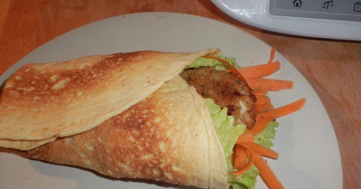 Massa de Wrap sem gluten e sem lactose de Sandra César. Receita Bimby ® na categoria Massas